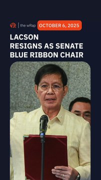 Lacson resigns as Senate blue ribbon chair 
