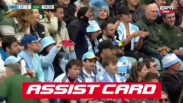 Argentina 27-29 Sudáfrica | Resumen | Rugby Championship