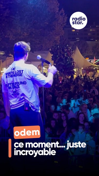 Odem suspend le temps sur la scène de la Nocturne de la Foire de Marseille #odem #foiredemarseille #concert #live #showcase #radiostar