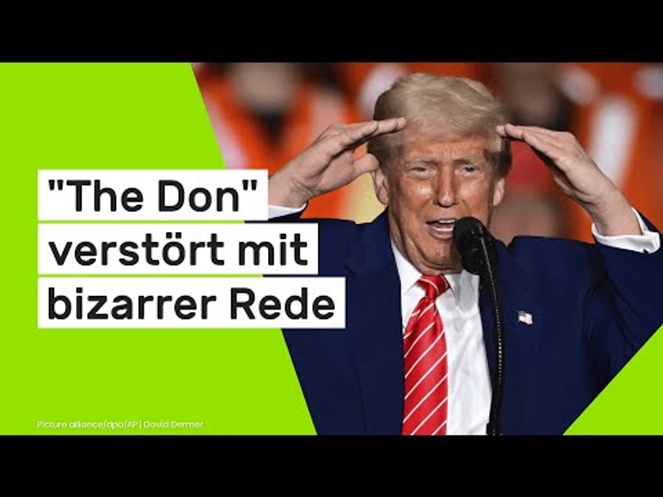 Donald Trump: 'The Don' verstört mit bizarrer Rede - Ex-Sicherheitsberater alarmiert