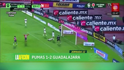 Chivas remonta en CU y agrava la crisis de Pumas