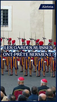 Les gardes suisses ont prêté serment !
