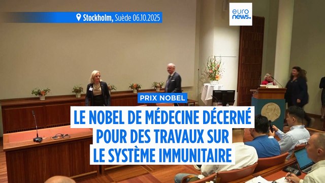 Des scientifiques américains et japonais remportent le prix Nobel de médecine 2025