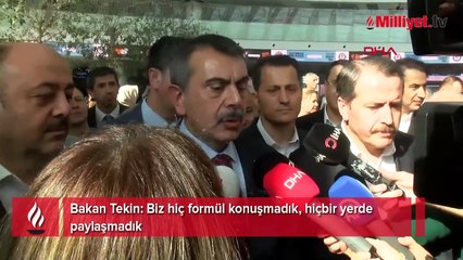 Bakan Tekin’den 4+4+4 sistemi açıklaması: 'Raporu tartışacağız'