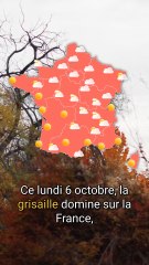 Bulletin météo France du lundi 06 octobre 2025