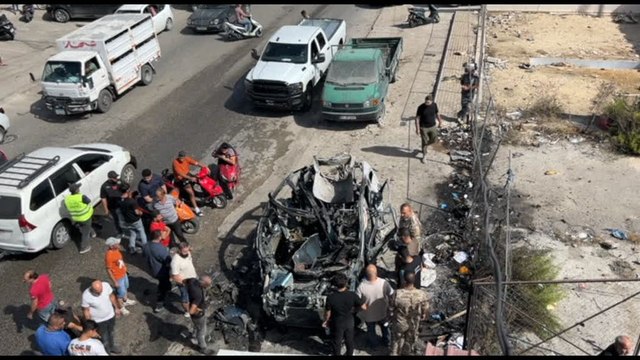 Libano, attacco con drone israeliano: ucciso miliziano Hezbollah