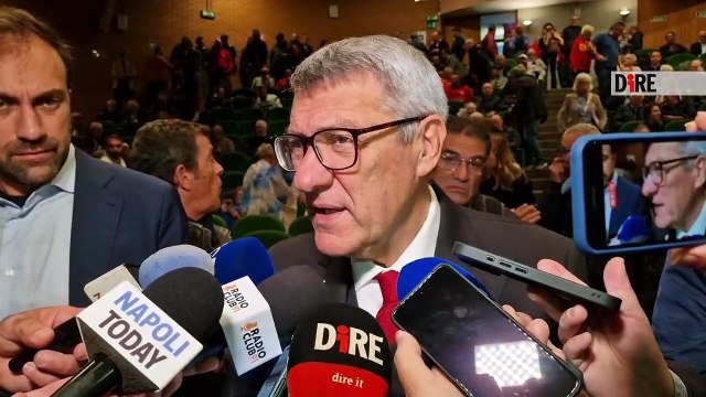 Napoli - SCIOPERO. LANDINI: 25 OTTOBRE IN PIAZZA PER PACE, LAVORO, DEMOCRAZIA (06.10.25)