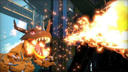 Así es el combate de Digimon Story: Time Stranger