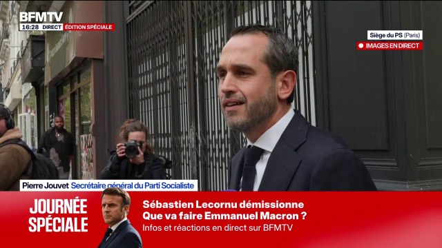 Crise politique: Le PS appelle Emmanuel Macron à nommer un Premier ministre de gauche affirme Pierre Jouvet
