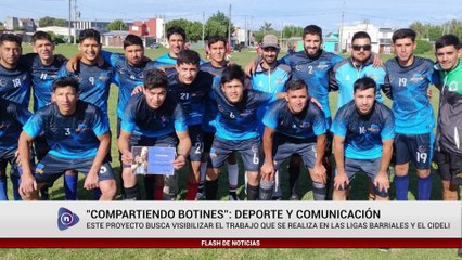"COMPARTIENDO BOTINES": DEPORTE Y COMUNICACIÓN