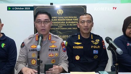 DVI Polda Jatim Rilis 17 Korban Berhasil Terindentifikasi dari Puluhan Kantong Jenazah