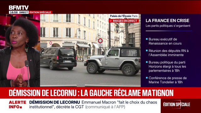 Démission de Sébastien Lecornu: Emmanuel Macron embourbe le pays depuis plus d'un an , estime Danièle Obono, députée LFI de Paris