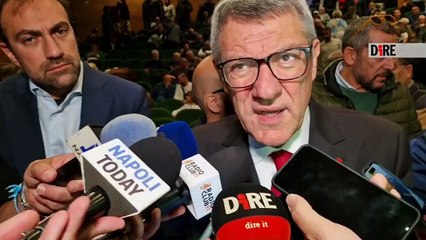 Napoli - SCIOPERO. LANDINI: CAUZIONE? SI METTE IN DISCUSSIONE DIRITTO MANIFESTARE  (06.10.25)
