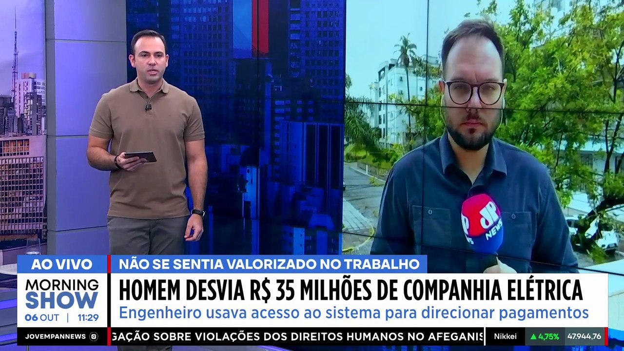 Homem é SUSPEITO de DESVIAR R$ 35 milhões de companhia elétrica no RS; ENTENDA