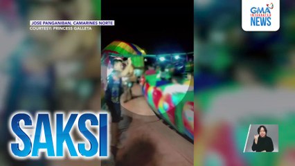 6 magkakaanak, sugatan matapos tumilapon sa sinakyang caterpillar ride | Saksi