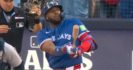 Vladimir Guerrero Jr. se la tiene aplicada a Yankees de Nueva York