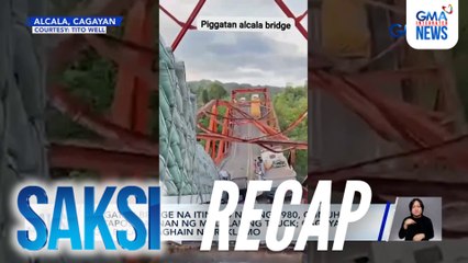 Saksi: (Part 1) Piggatan Bridge sa Cagayan, gumuho; Nagbitiw na si Senador Ping Lacson bilang chairman ng Senate Blue Ribbon; Mukhang snap elections