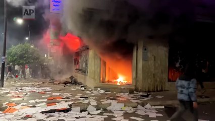 Moroccan Youths Torch Cars and Burn Buildings in New York Post