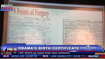 OBAMA'S FRAUDULENT BIRTH CERTIFICATE BEING EXPOSED TO THE WORLD