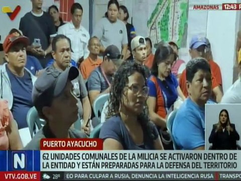 Amazonas | Unidades Comunales de Milicia se activan para la defensa del territorio