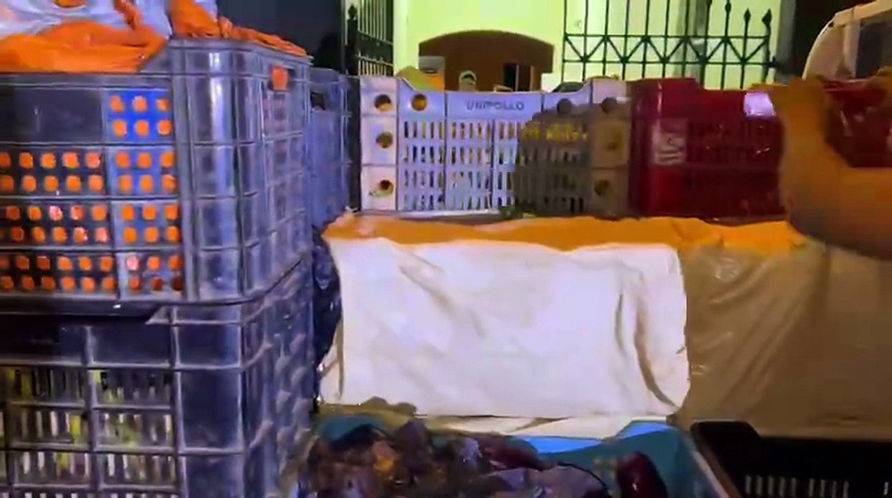 Ejército decomisa contrabando de cigarrillos ocultos en camión con productos agrícolas