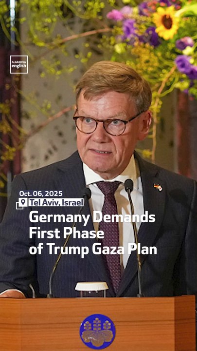 Germany Demands First Phase Of Trump Gaza Plan
