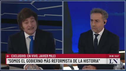 Milei confesó haber injerido en la prisión de Cristina Kirchner