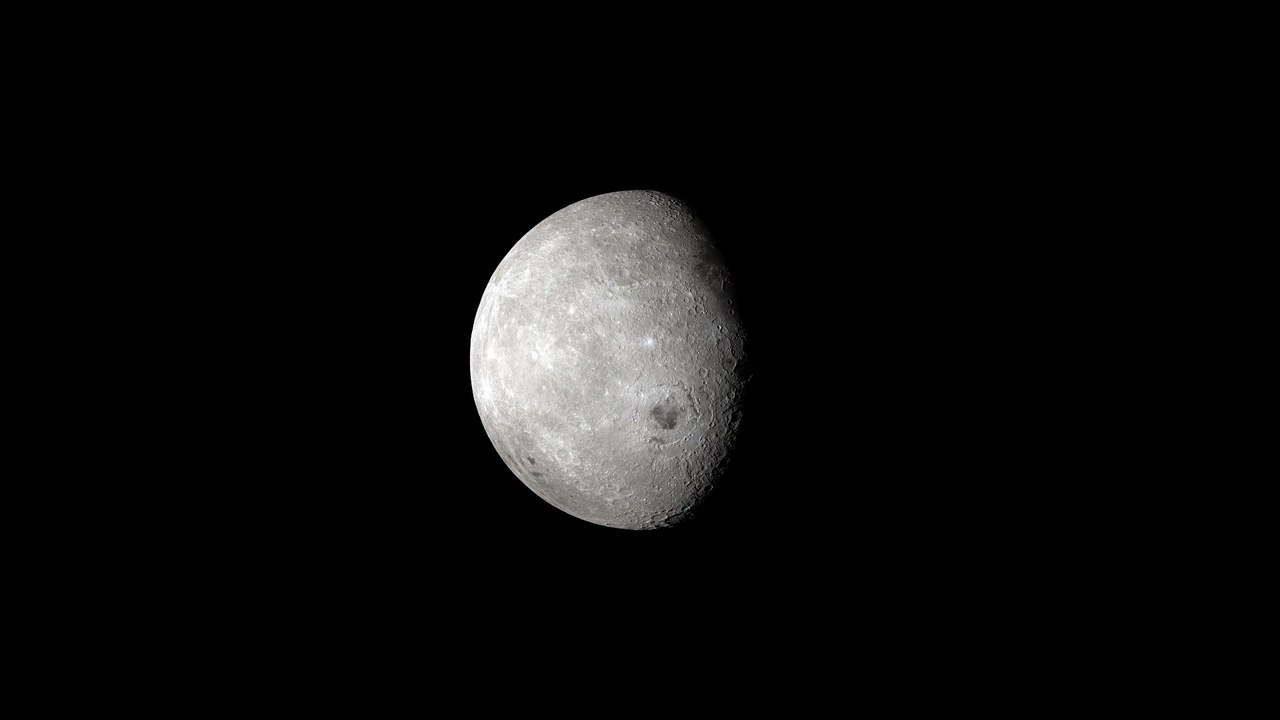Simulated Artemis II Lunar Flyby Visualization NASA