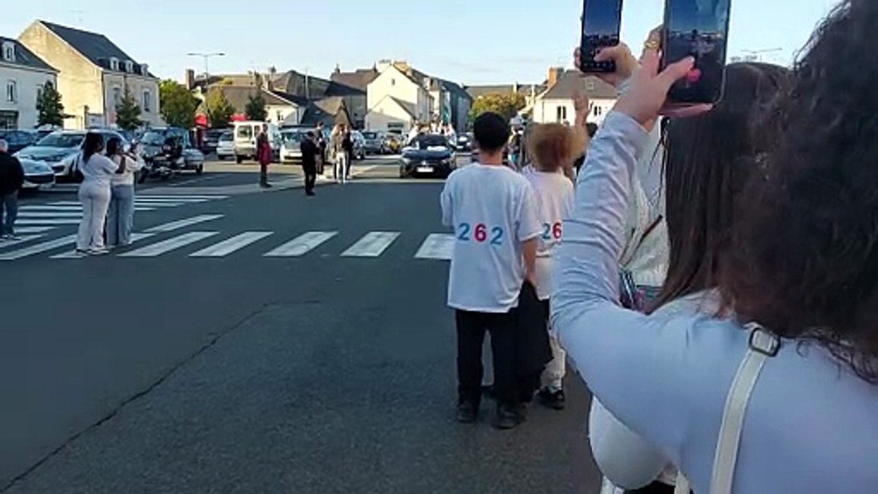 Marche blanche pour Flavien, à La Flèche