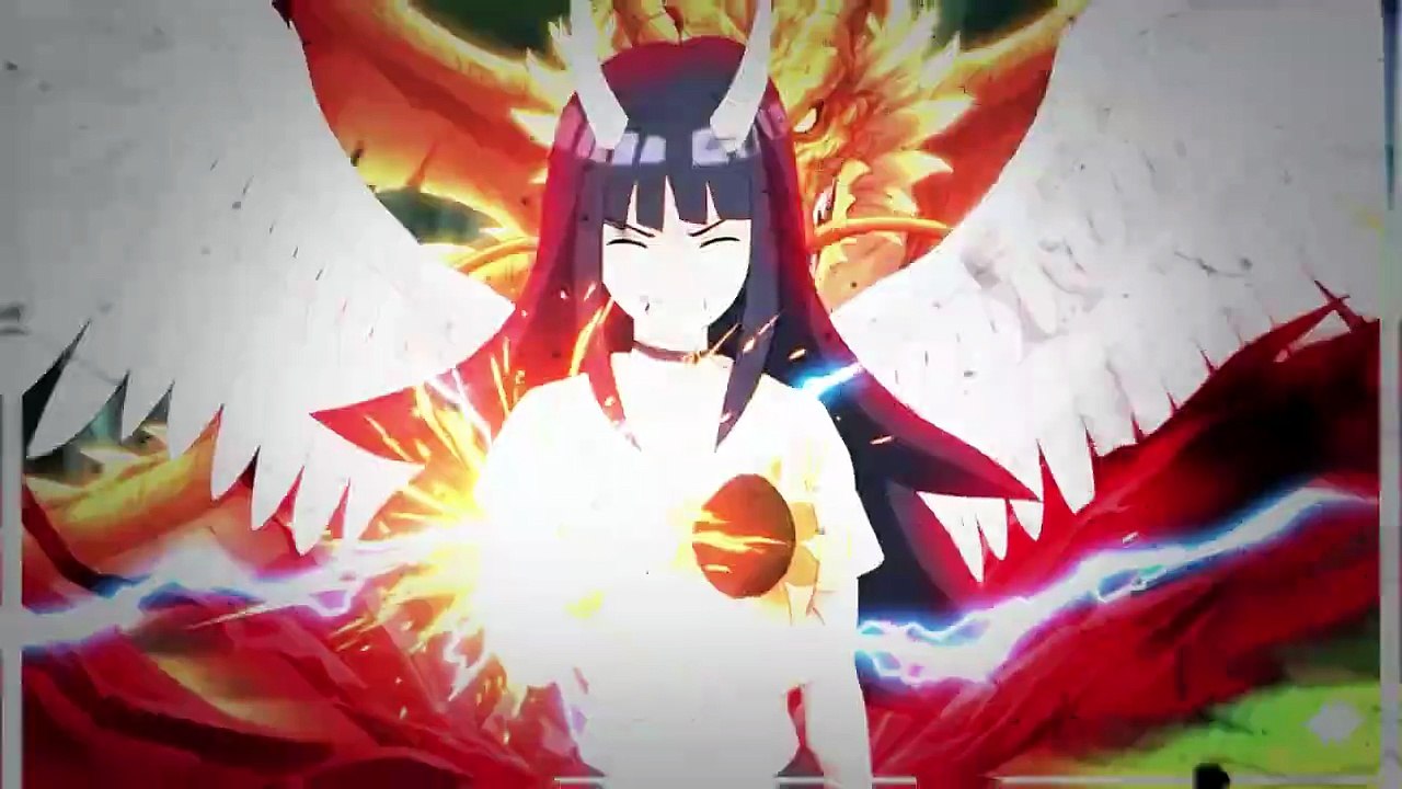 Kurama se transforme en dragon et Himawari obtient une nouvelle transformation légendaire - Boruto -