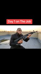 first day on the job and got my assignment wrong.Halloween fun,  Michelle Myers,  Freddy Krueger,  comedy,  hitman
