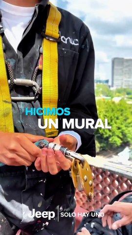 El mural de jeep Renegade