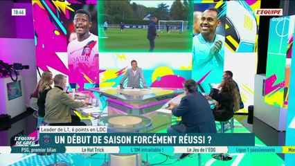 Leader de L1 et 6pts en C1 : Début de saison réussi pour le PSG? - L'Équipe de Greg - extrait