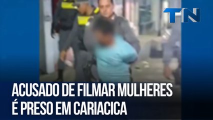 Acusado de filmar mulheres é preso em Cariacica