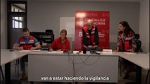 Un vídeo de la mañana de la dana muestra que la Generalitat sabía que tenía que vigilar barrancos