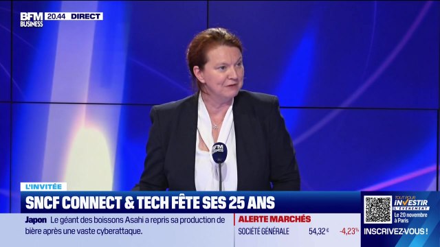 Anne Pruvot (SNCF Connect & Tech) : SNCF Connect & Tech fête ses 25 ans - 06/10