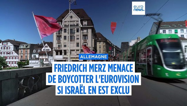 Eurovision : Friedrich Merz évoque un boycott de l'Allemagne si Israël est exclu du concours