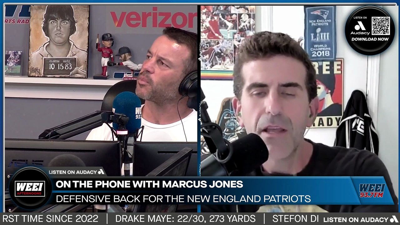 WEEI Afternoons: Marcus Jones on Zak Kuhr