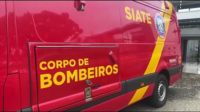 Idoso é socorrido pelo Siate após sofrer queda na Região do Lago