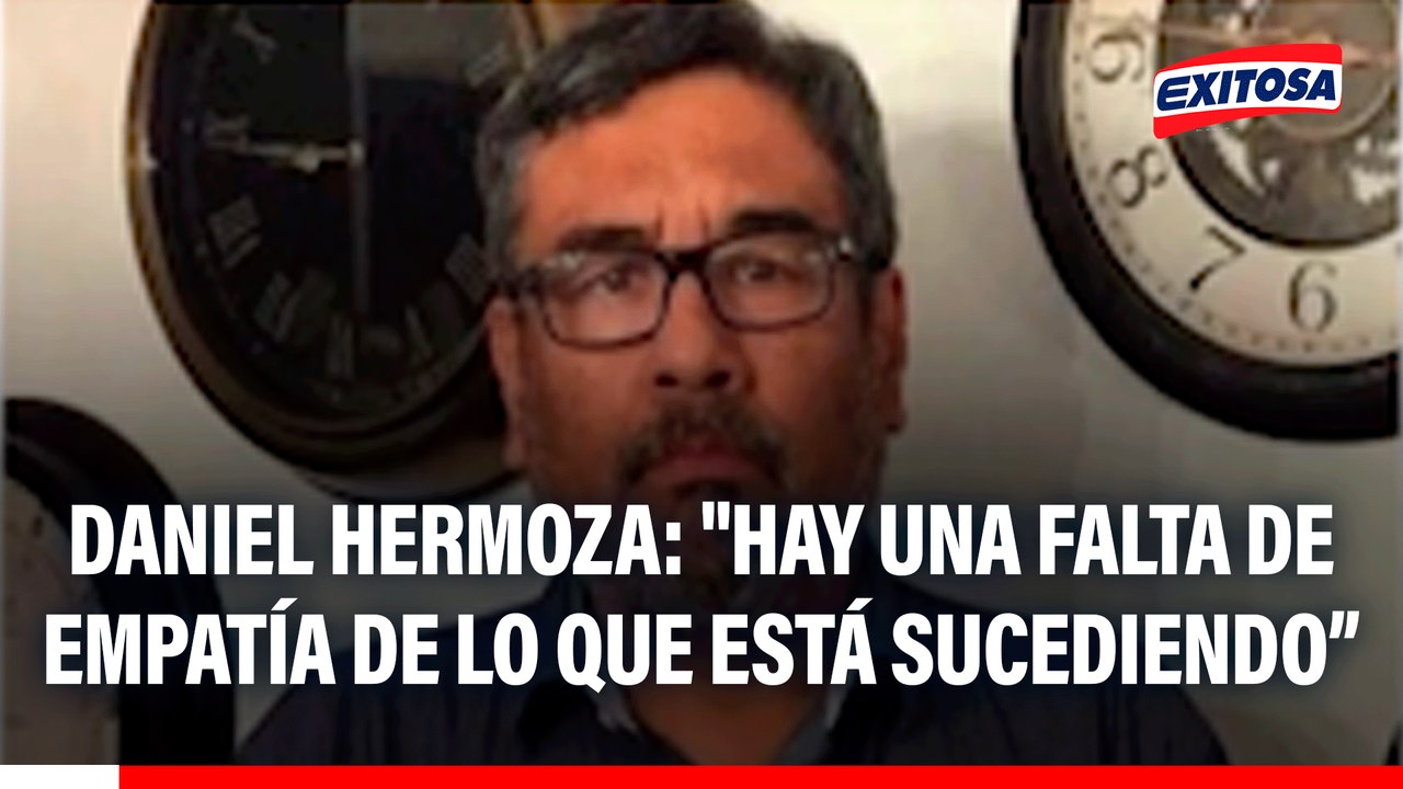 Daniel Hermoza: "Hay una falta de empatía de lo que está sucediendo, las autoridades no sienten la inseguridad ciudadana"
