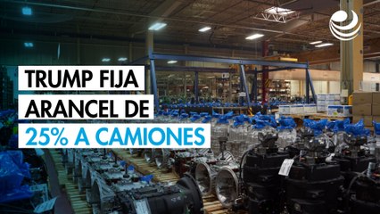 Trump anuncia arancel de 25% a camiones importados desde noviembre