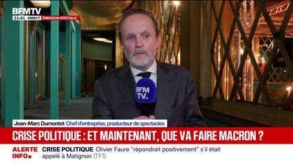 Crise politique après la démission de Sébastien Lecornu: "Chacun doit faire son travail", rappelle Jean-Marc Dumontet, chef d'entreprise