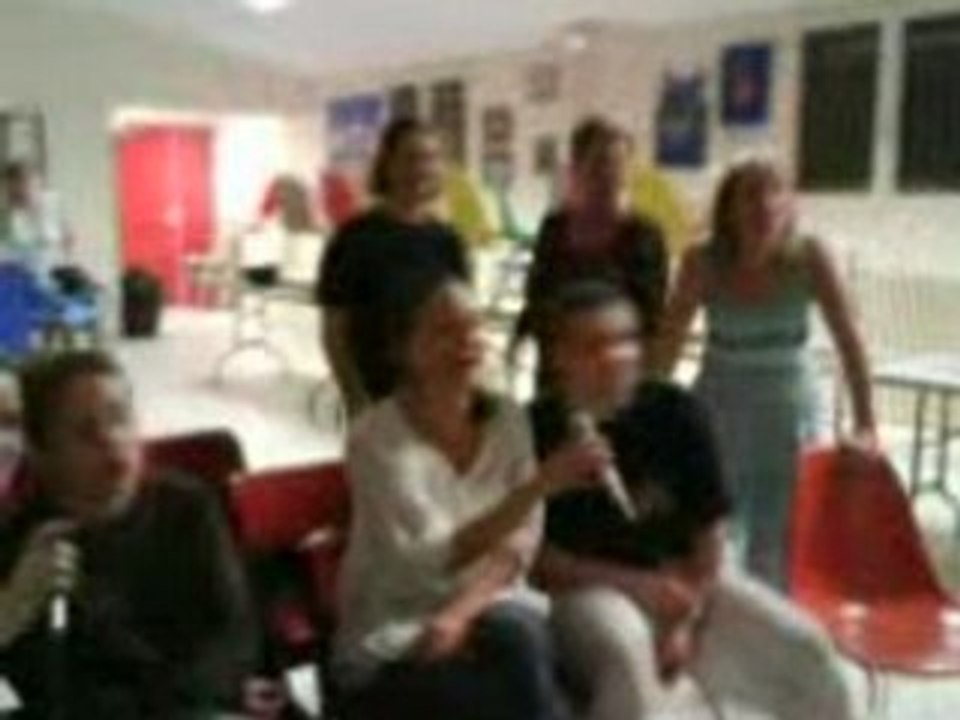 le karaoke des senior filles
