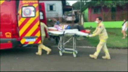 Idoso de 96 anos de idade é socorrido em residência na Rua Teixeirinha