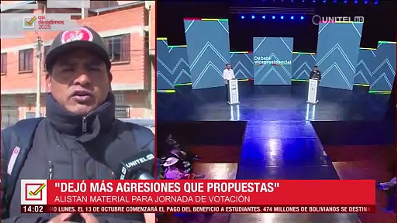“No hemos escuchado propuestas”, dice el alcalde Arias sobre debate vicepresidencial