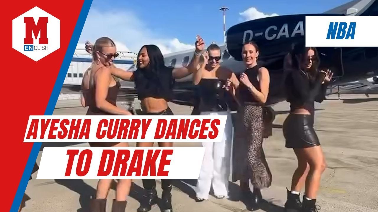 Ayesha Curry does her best Drake dance impression and leaves Steph Curry in awe
