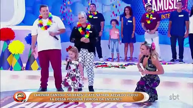 Programa Eliana 26-0-2017 Menina de apenas 3 anos canta a música '50 reais'