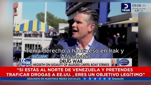 EE.UU. abrió fuego en el Caribe | Trump aseguró que no hay más narcolanchas de Venezuela | DNews