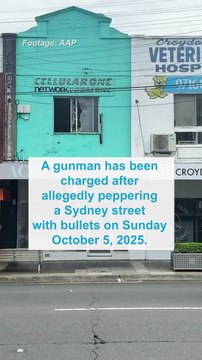 Alleged Sydney gunman charged after street shooting spree