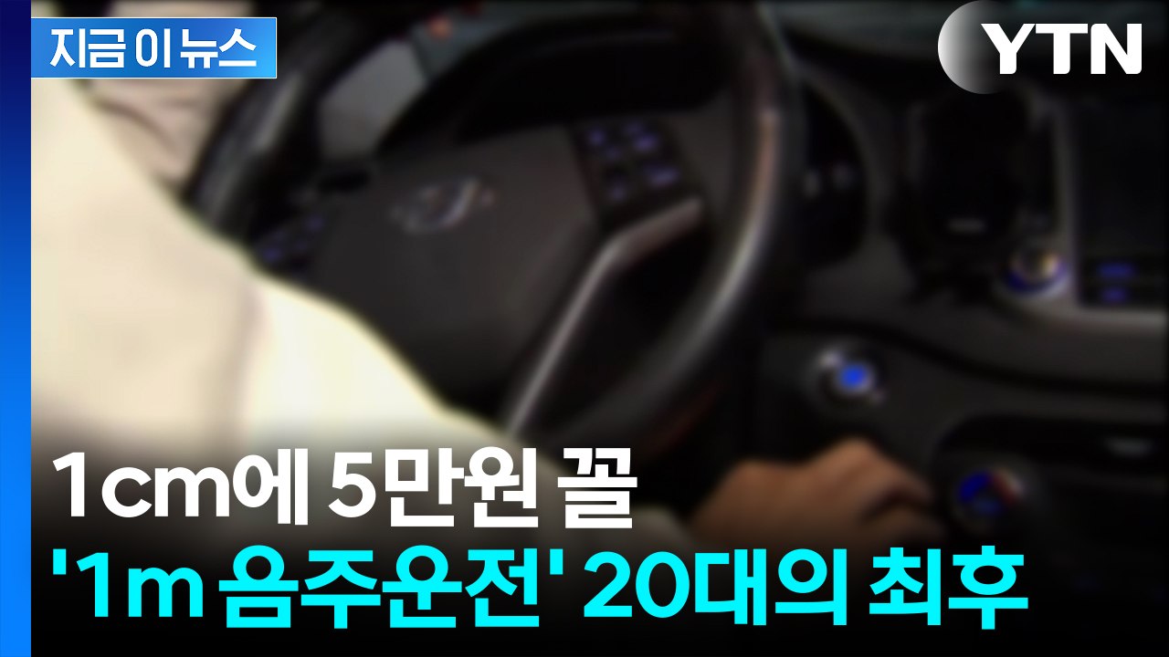 주차장서 1ｍ 음주운전...20대 운전자에 엄벌 내린 법원 [지금이뉴스] / YTN